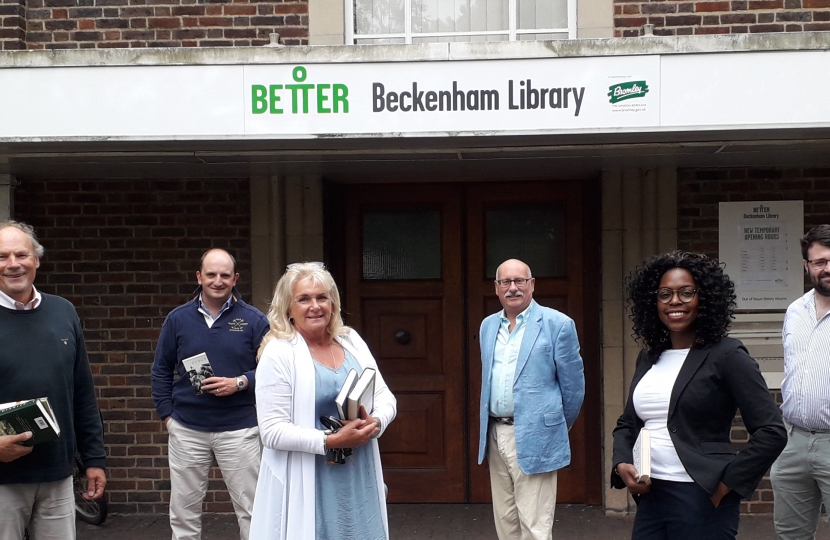 Conservatives at Beckenham Library 